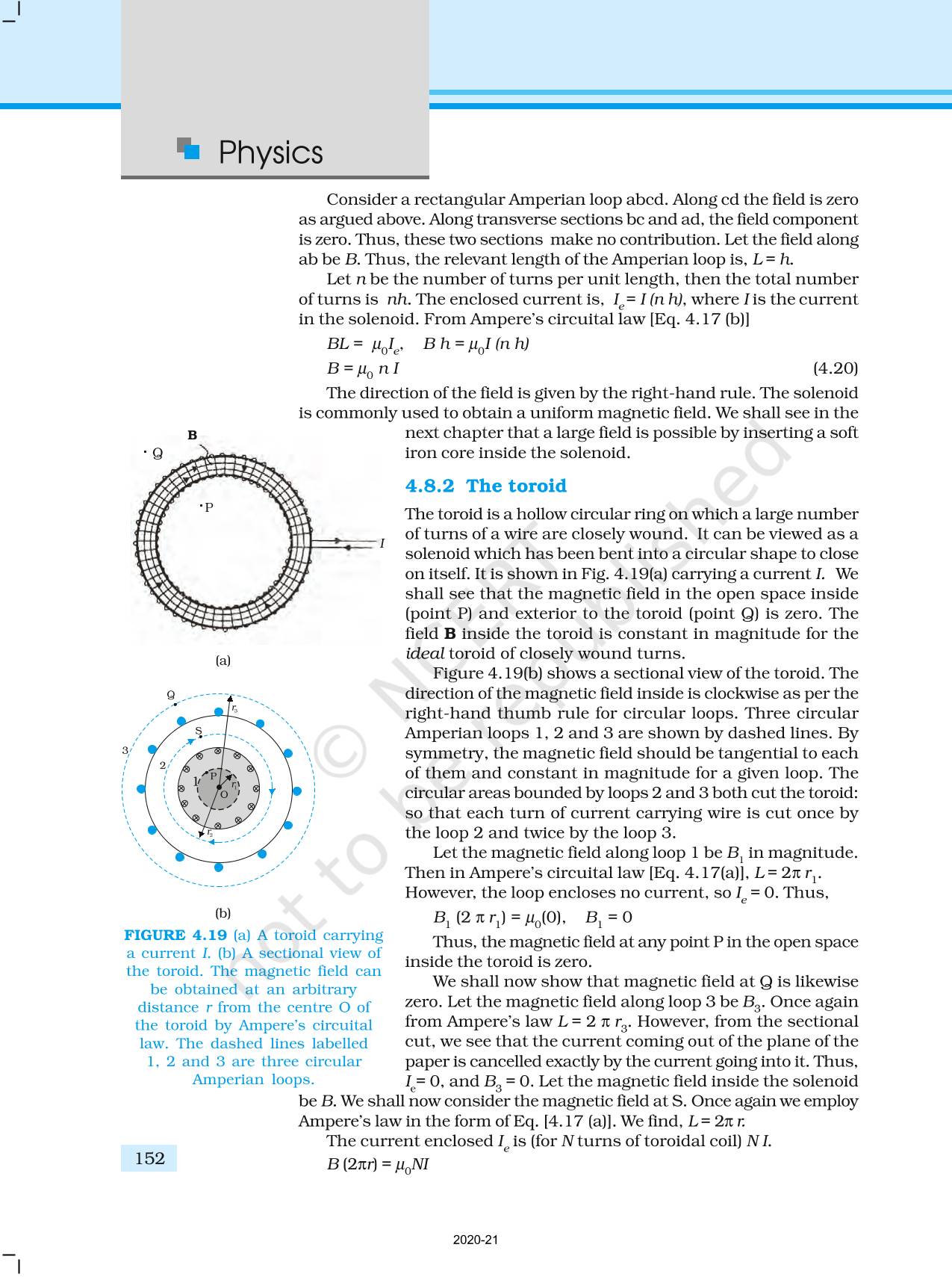 Moving Charges And Magnetism - NCERT Book Of Class 12 Physics Part I